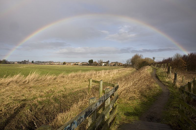 Rainbow over Formby
