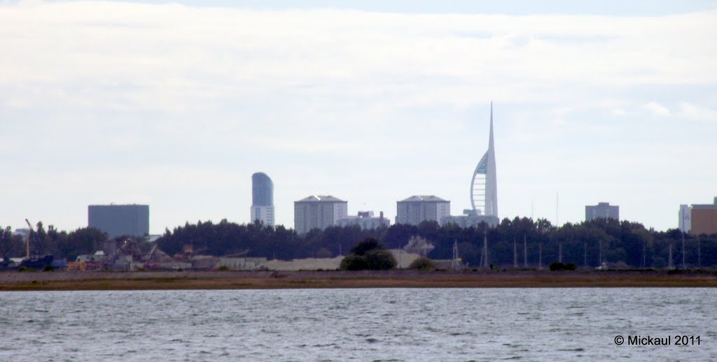 Portsmouth Skyline From, Havant, Hampshire, England. UK   www.mickaul.co.uk