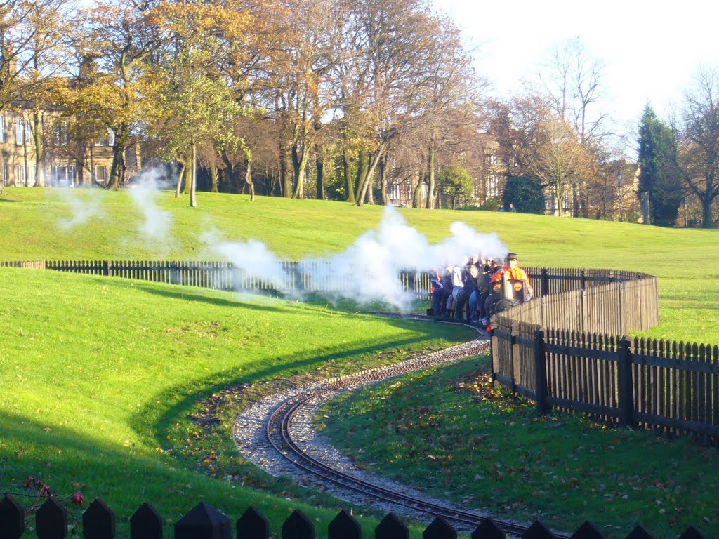 Train in the park