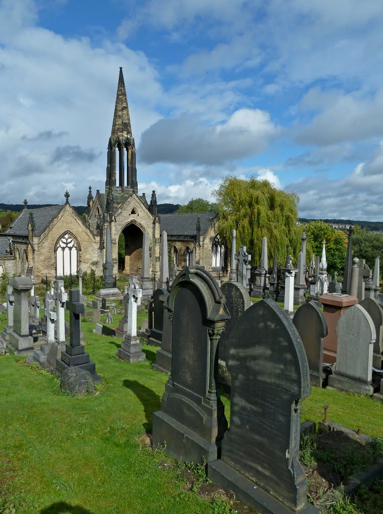 Mortuary Chapels, Edgerton Cemetery, Huddersfield