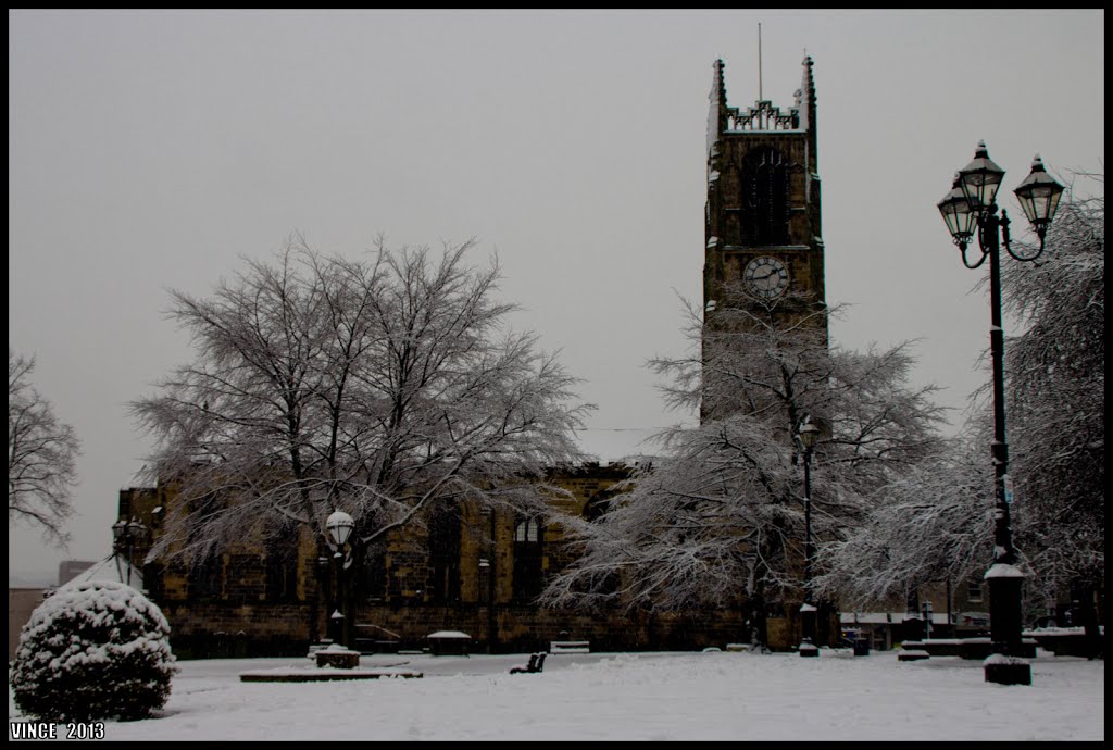 St Peters in the snow