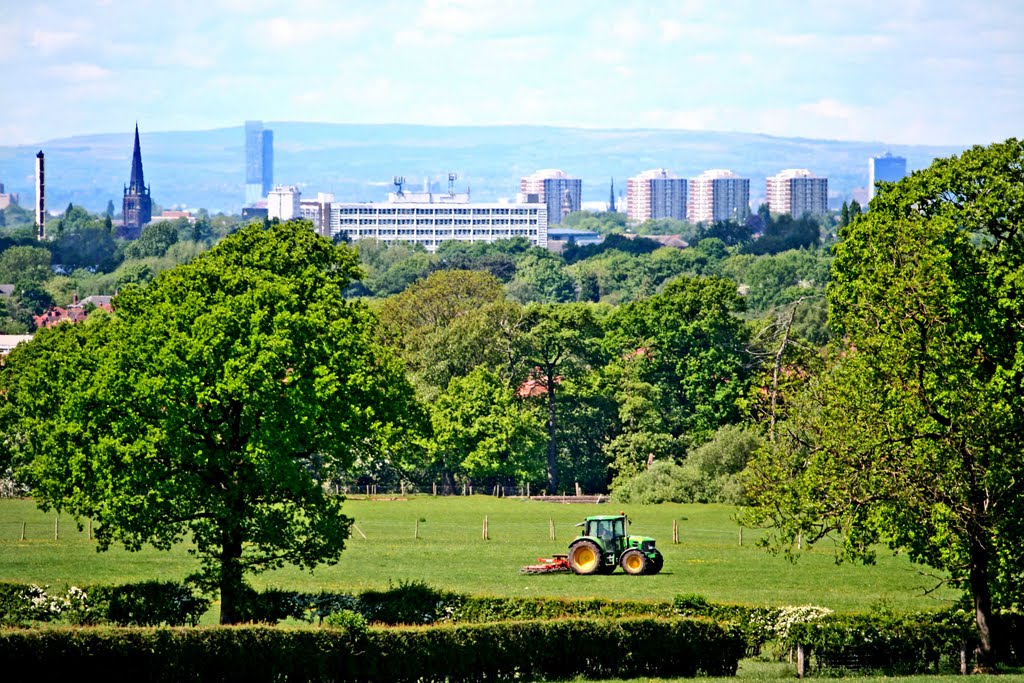 Tractor, Maternity unit, St Georges Church, Beetham Tower
