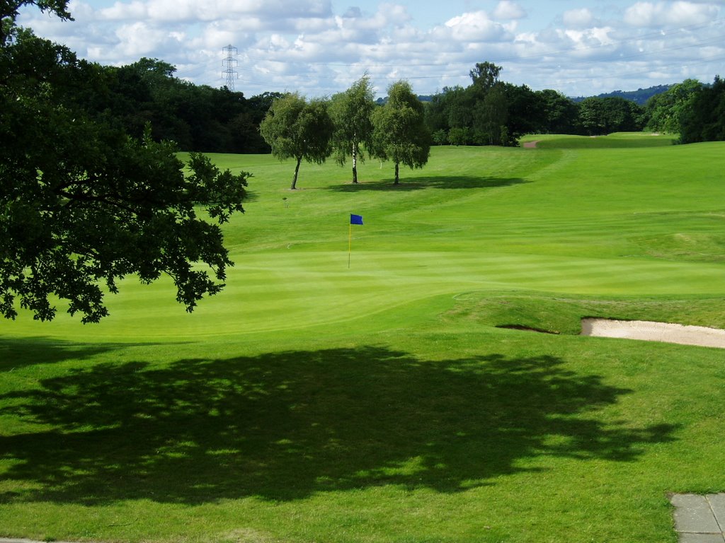 The 18th green, Hazel Grove Golf Club http://www.hazelgrovegolfclub.com