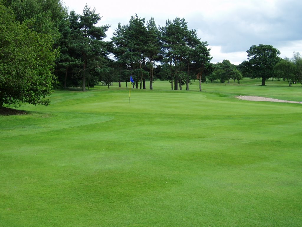 The 9th green, Hazel Grove Golf Club http://www.hazelgrovegolfclub.com