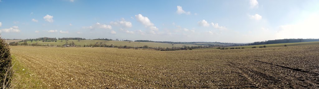 Lea Valley from Cooters End Lane (February)