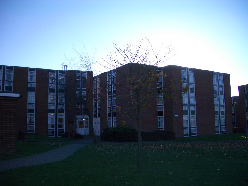 Chapman Hall in college lane campus University of Hertfordshire