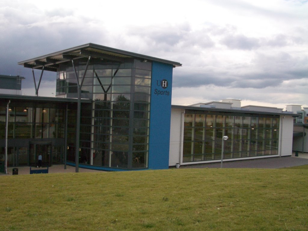 Sports centre in De Havilland campus, University of Hertfordshire
