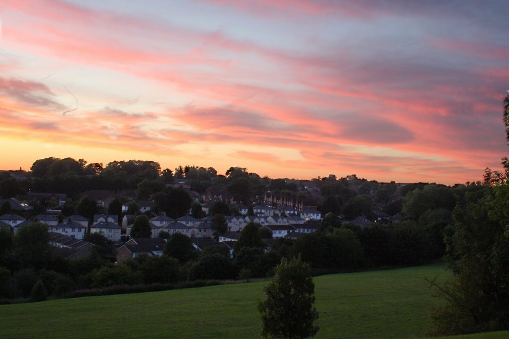 Sunset over Hemel Hempstead