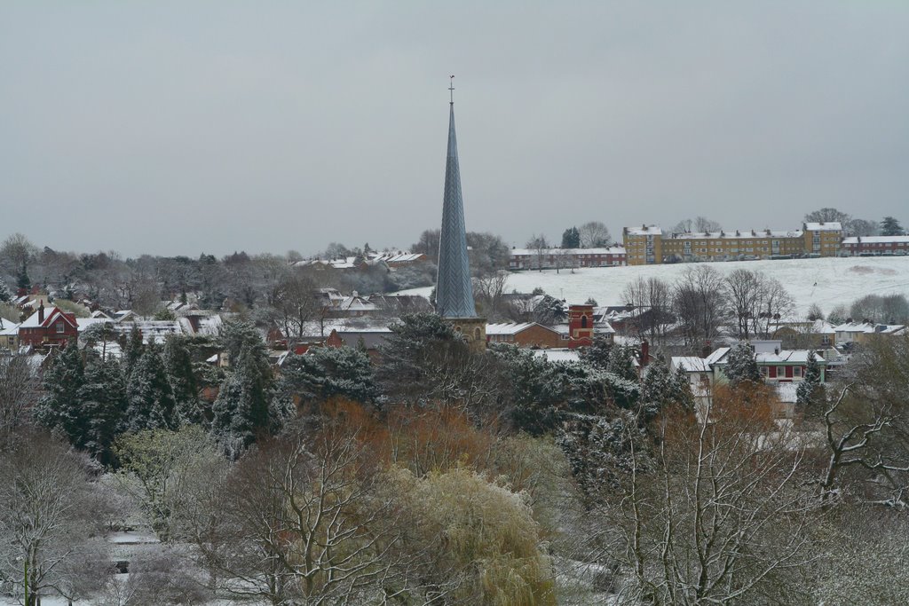 Gadebridge Park and Old Hemel in The Snow