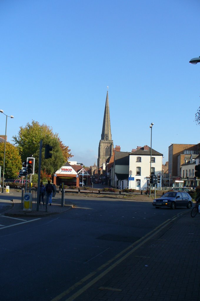 Hereford from the Tesco junction