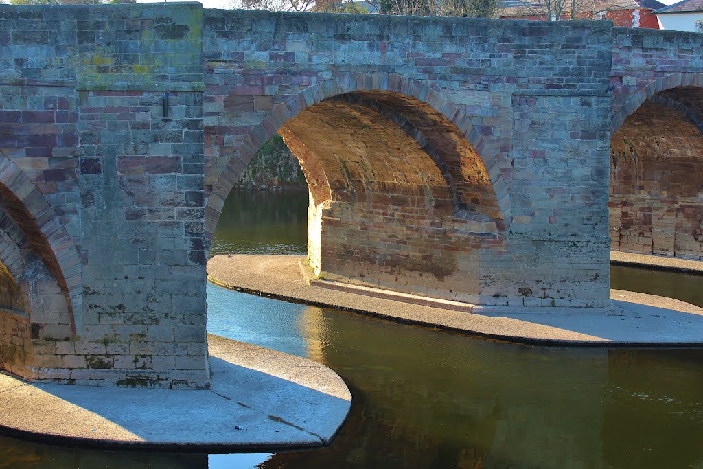 Hereford Bridge over River *