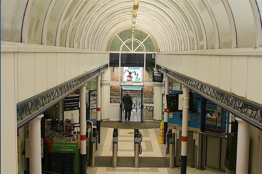 Hertford North station, March 2014