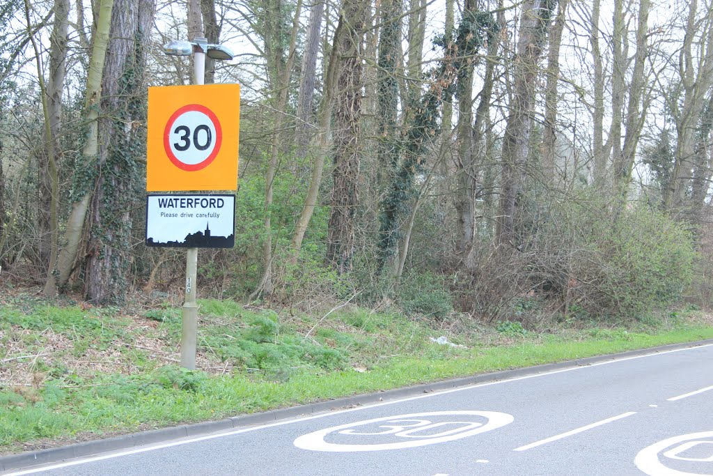 30 mph into Waterford.