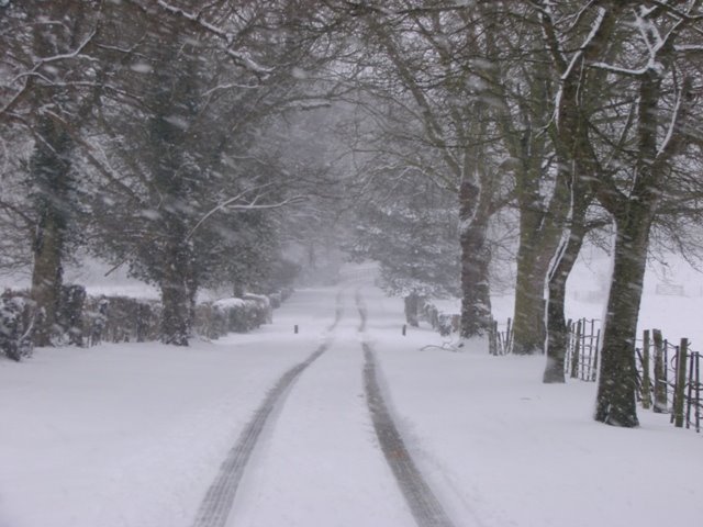 School in snow 2