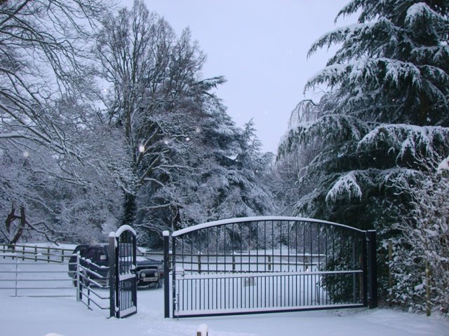 School in snow 1