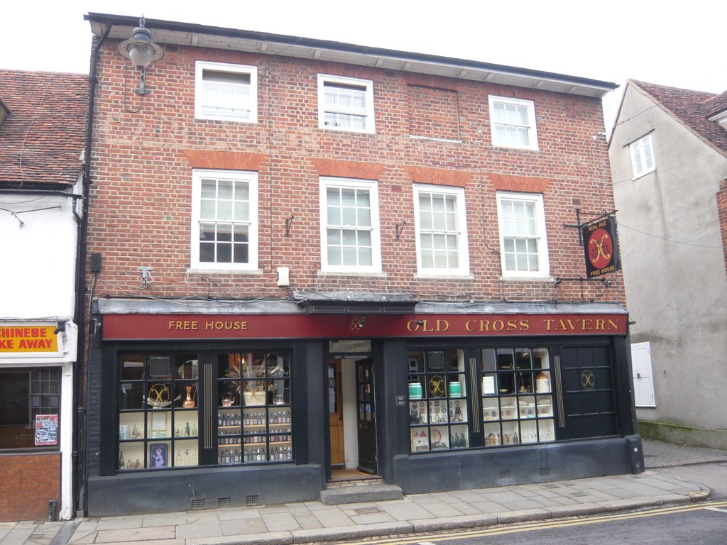 Old Cross Tavern, Hertford - home of the Old Cross Brewery.