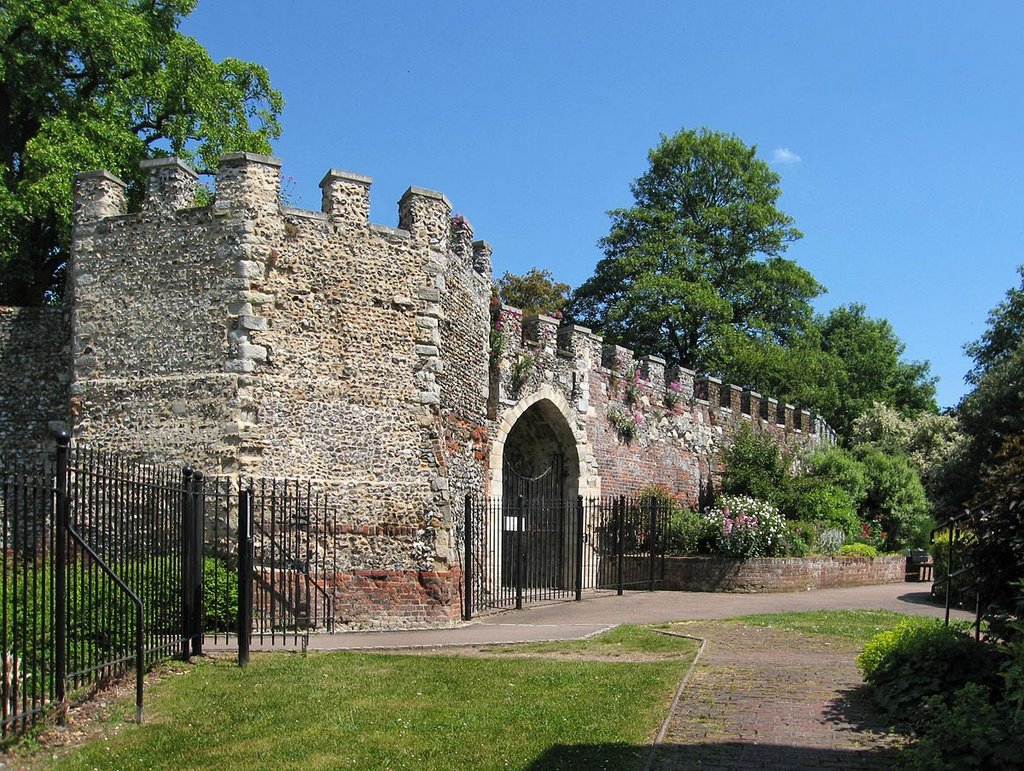 Hertford Castle Walls