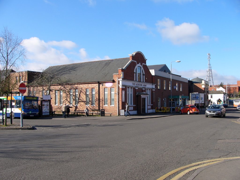 The Salvation Army and Library on Lancaster Road