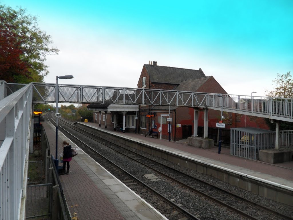 Hinckley Railway Station, small but functional