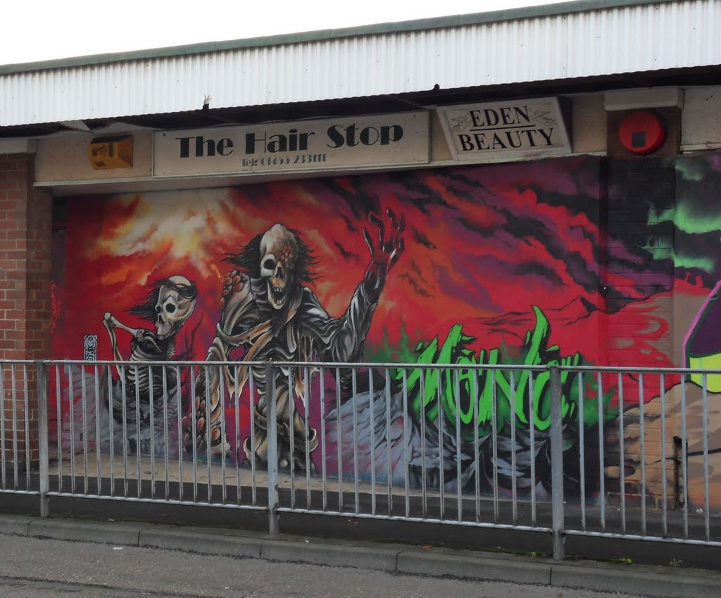 Wall art Graffiti at Hinckley