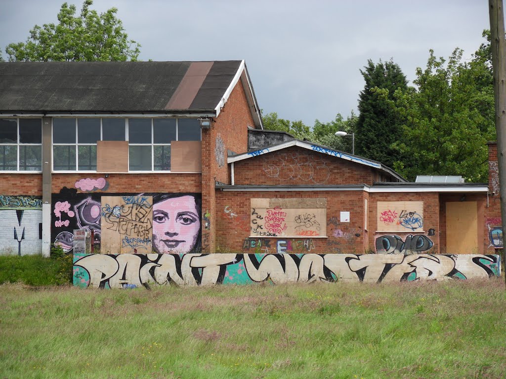 Graffiti wall art at Hinckley.