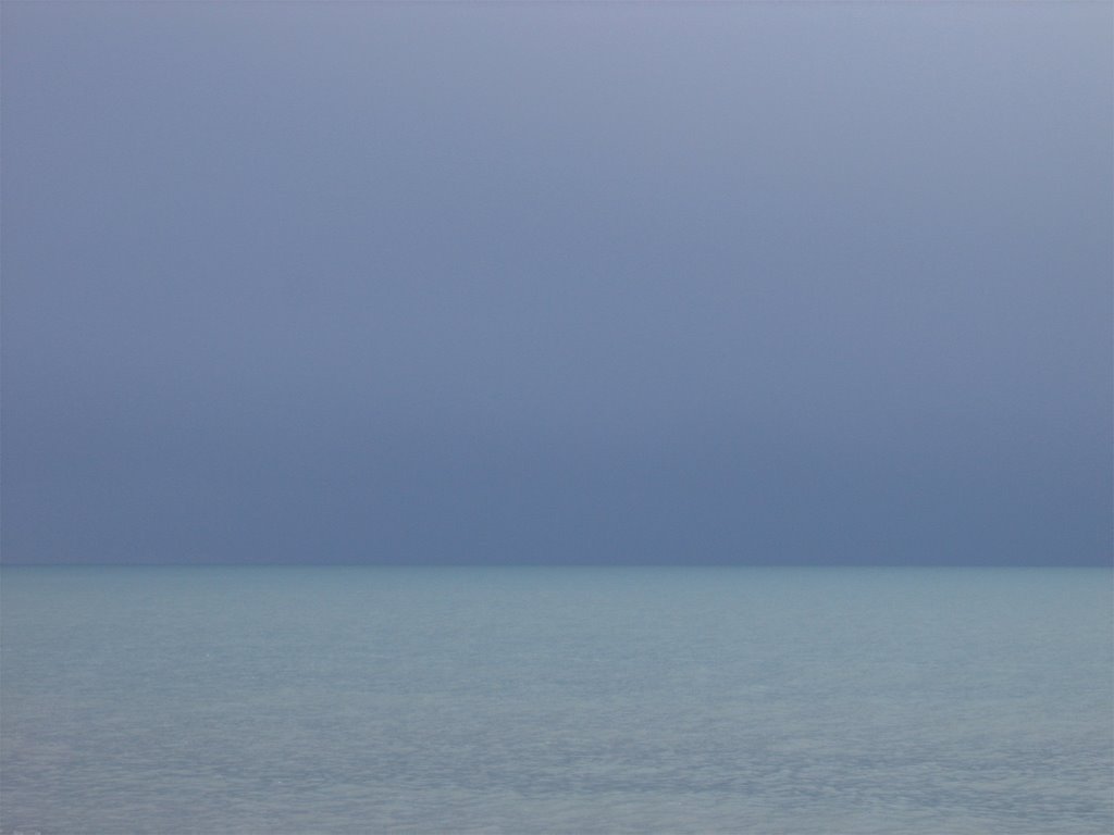Christmas seascape at Brighton, Sussex, UK