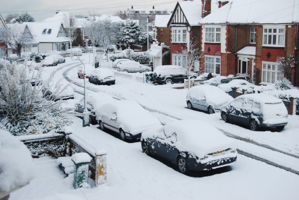 27 Jesmond Road 6" Snow View, 6 Jan 10, Azhar Munir ازهر منير