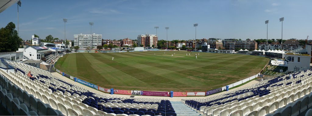 SUSSEX COUNTY CRICKET GROUND PANARAMA HOVE