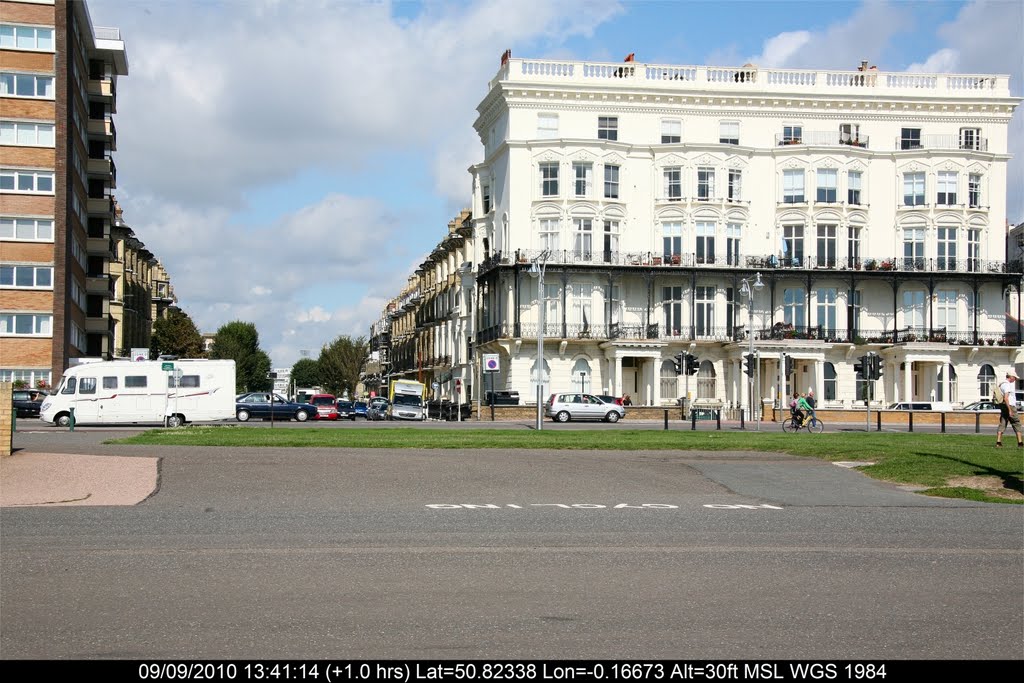 England - Sussex - Brighton - Seafront buildings