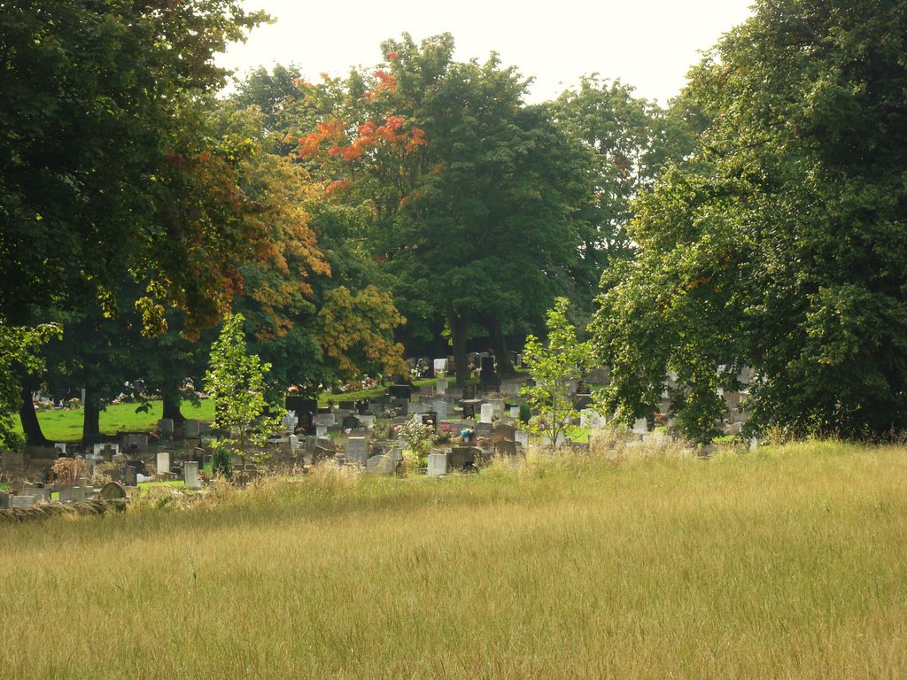 Looking towards Ecclesfield Cemetery, Sheffield S35