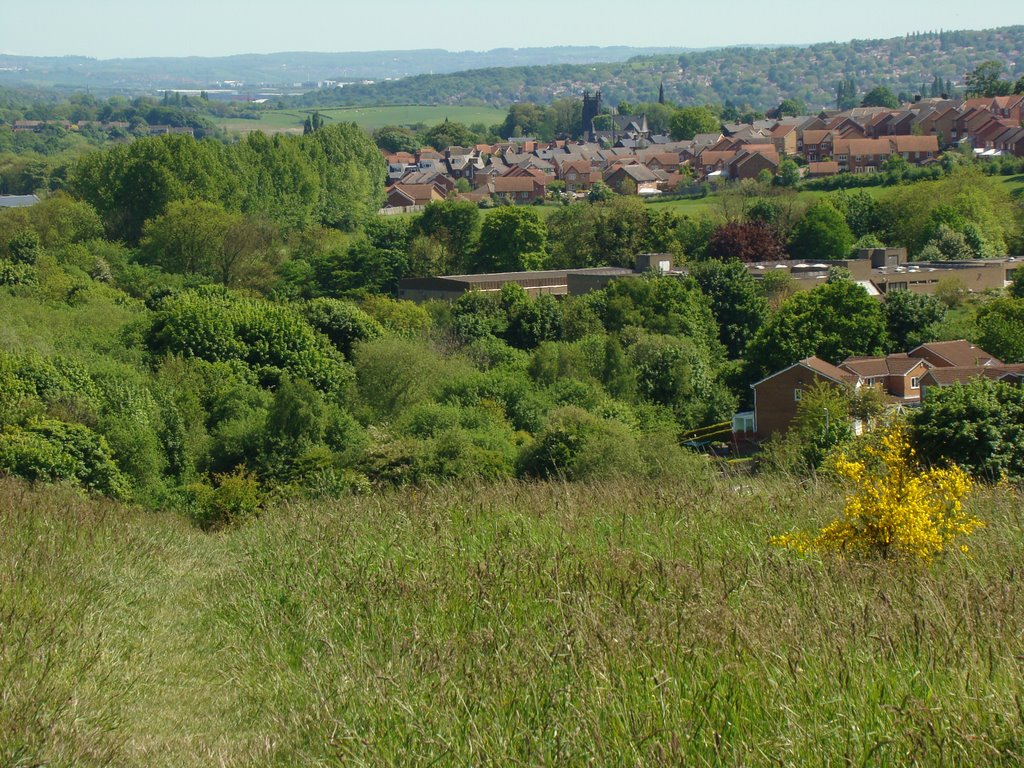 Looking towards Chapeltown from Westwood Country Park with Shiregreen behind, Sheffield S35/S5