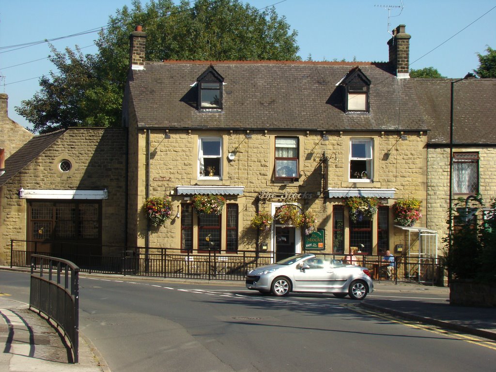 Looking down Town End Road towards The Stocks, Ecclesfield, Sheffield S35