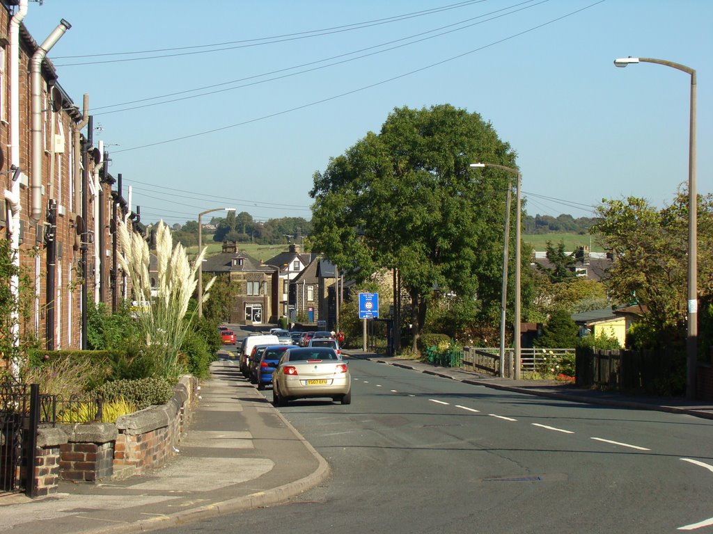 Looking along Mill Road, Ecclesfield, Sheffield S35