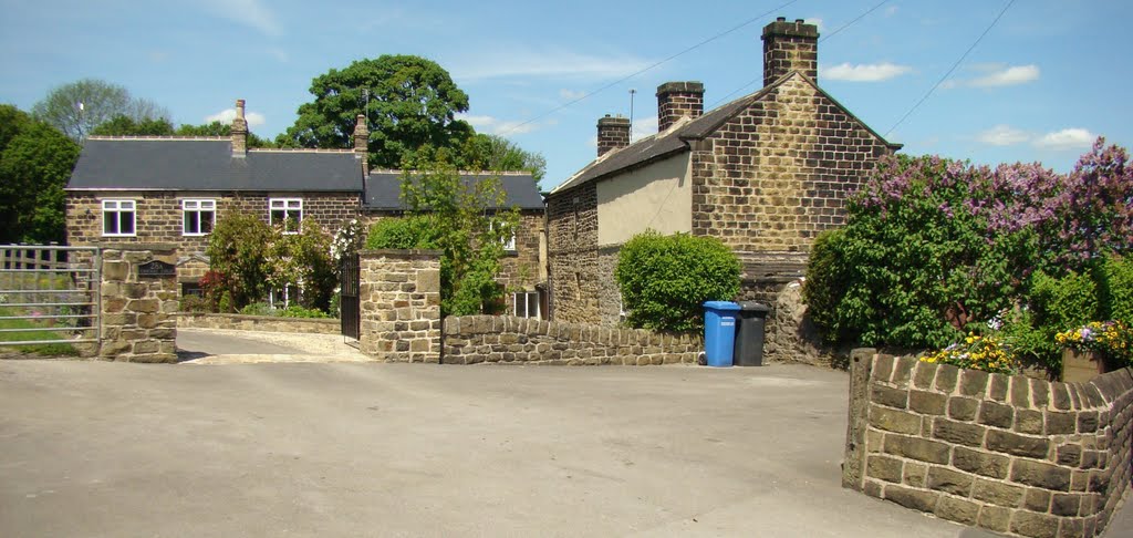 Panorama of farmhouse, Bracken Hill, Burncross, Sheffield S35