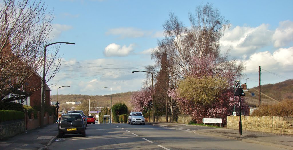 Panorama of Ecclesfield Road looking towards Chapeltown centre 2, Chapeltown, Sheffield S35