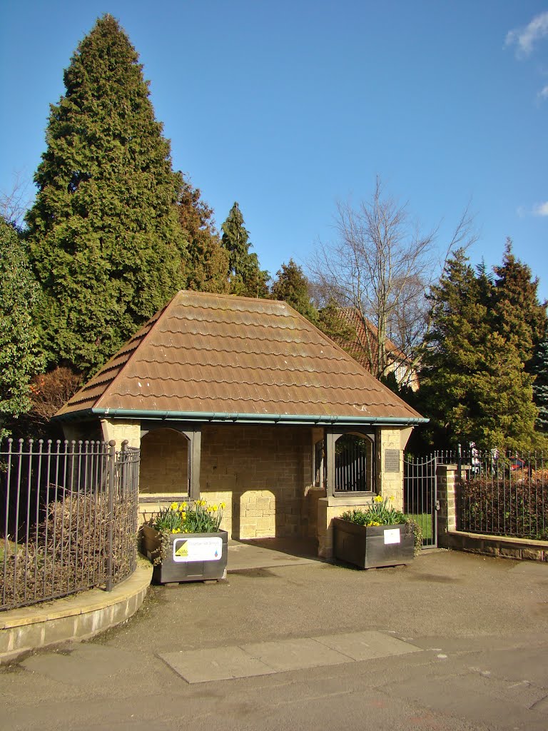 Pagoda and Conifers, Thomas Chambers Newton Memorial Hall, Chapeltown, Sheffield S35
