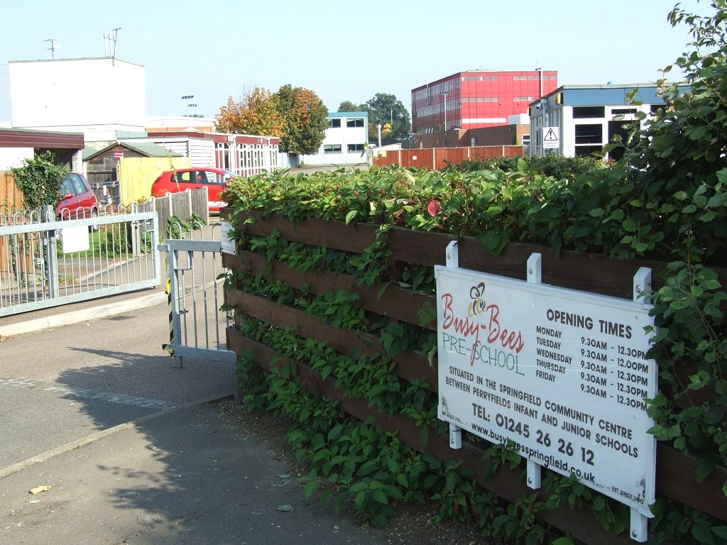 Busy Bees PreSchool and community centre, Perryfields Junior School and The Boswells School