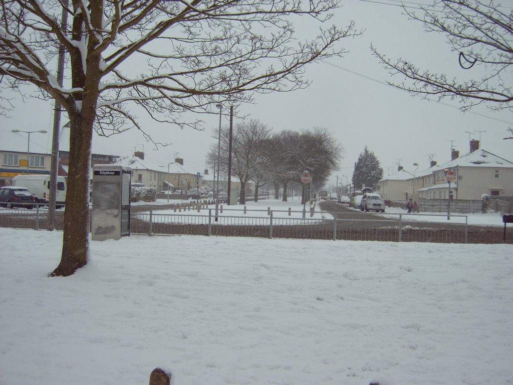 Kings Road in Snow