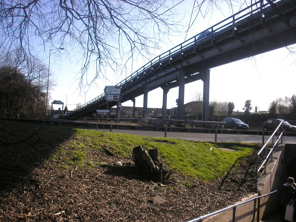 Under the flyover in Chelmsford