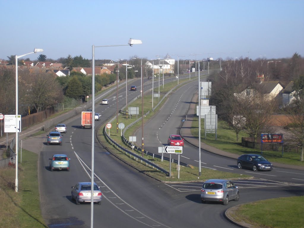A138 in Chelmsford