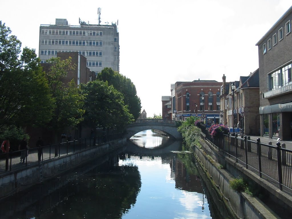View from Barrack Square Bridge