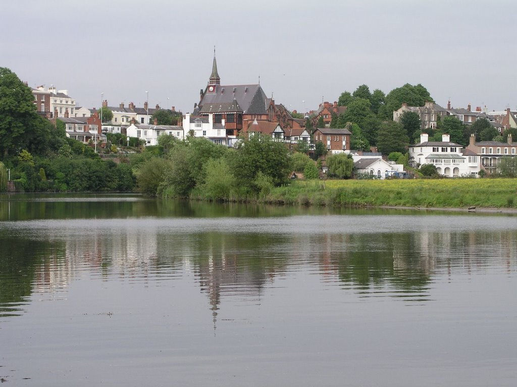 Chester from the River Dee