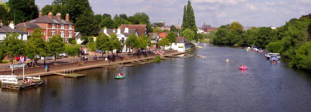 River Dee looking upstream