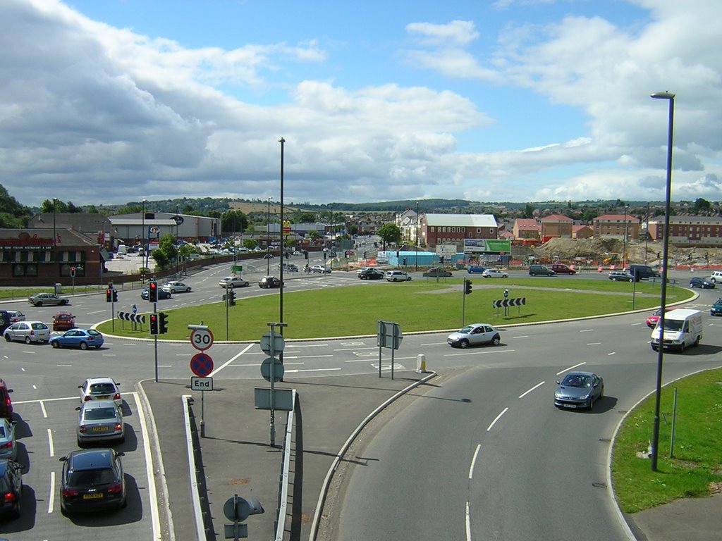Hornsbridge Roundabout Chesterfield