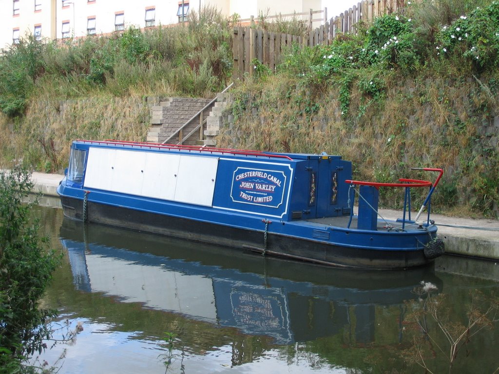 John Varley canal boat