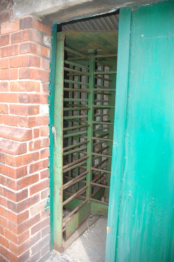 Old Turnstile Chesterfield Football Ground Saltergate