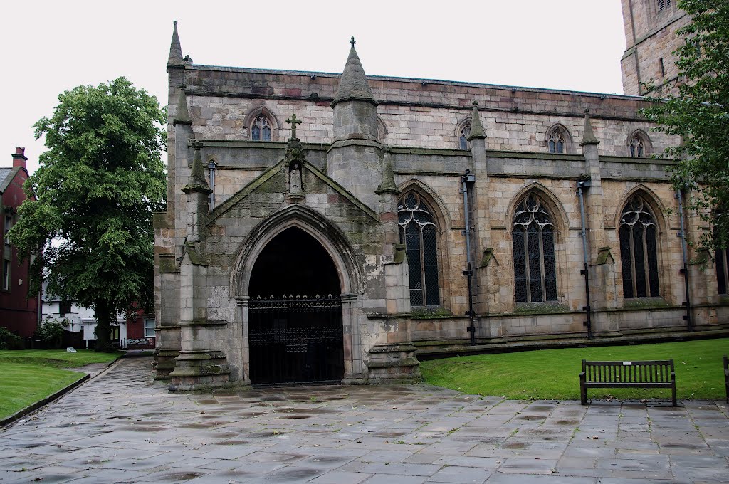 "St mary & all saints" chesterfield. derbyshire july 2012