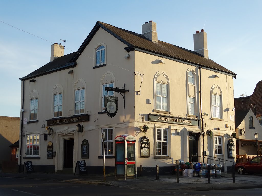 "The Chesterfield Arms" on Baslow Road, Chesterfield
