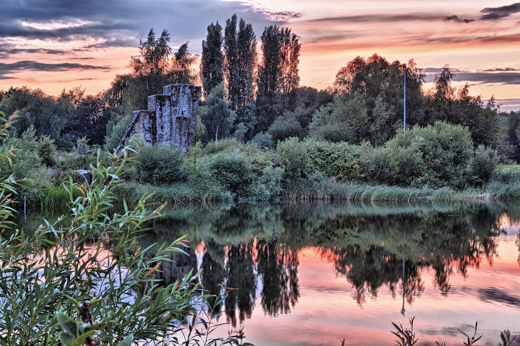 Cheshunt lake - HDR