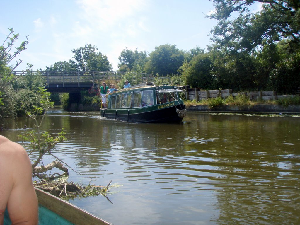 Chichester canal, a leisure boat